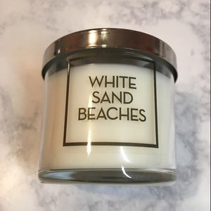 Bath & Body Works White Sand Beaches Tester Candle